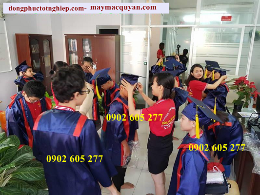 Đặt may lễ phục tốt nghiệp tiểu học ở Ninh Bình