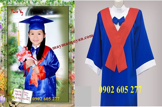 Chuyên may lễ phục tốt nghiệp mầm non giá ưu đãi