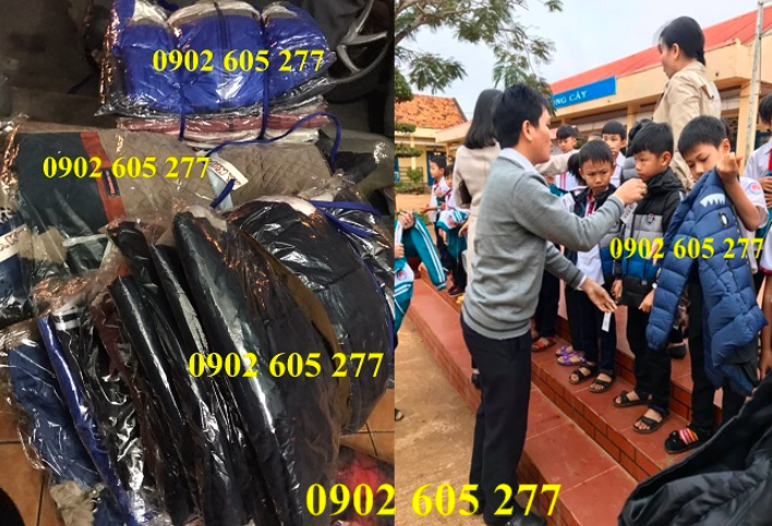 Nhận may áo khoác ấm từ thiện giá rẻ - Binh Phuoc
