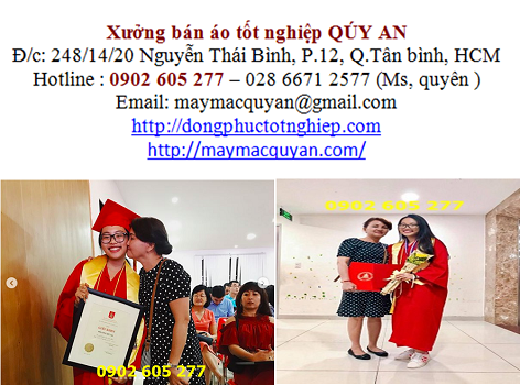 Mua lễ phục tốt nghiệp cấp 2 mới nhất