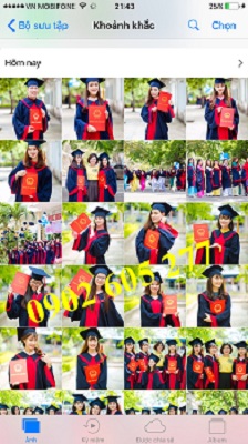 Thuê đồ tốt nghiệp cấp 2 giá rẻ tại Quận 6